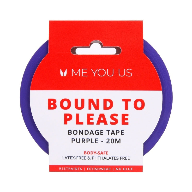 Me You Us Bound To Please Tape Purple 20m by Simply Pleasure Ltd
