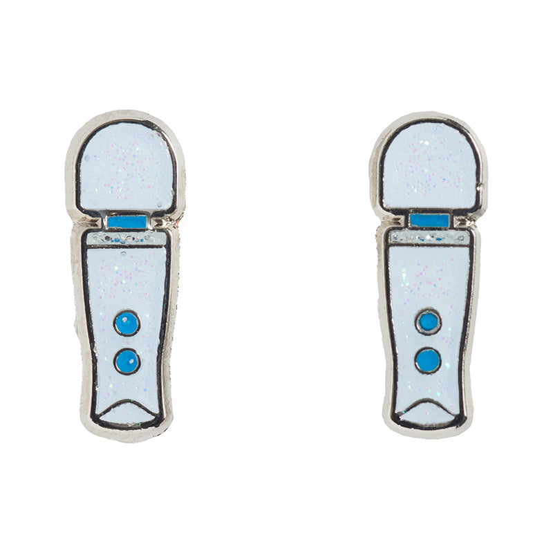 Magic Wand Micro Stud Earring Set by Vibratex Inc.