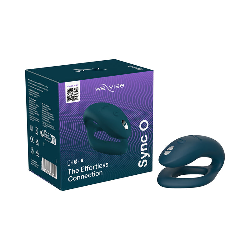 We-Vibe Sync O Rechargeable Remote Control Couples Vibrator Velvet Green by We-Vibe