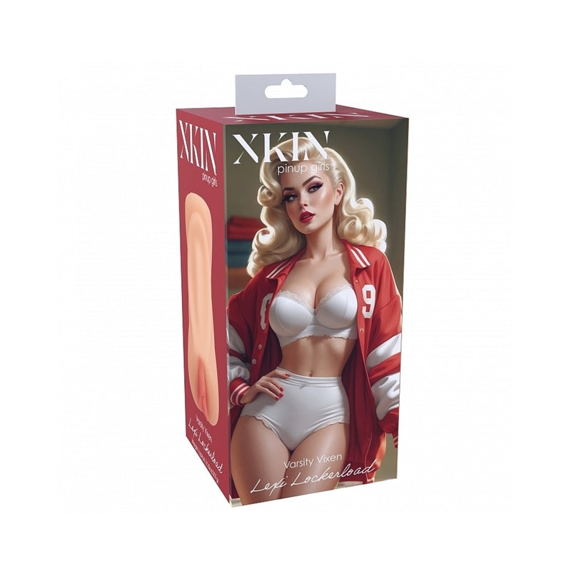 Xkin Pinup Girls Lexi Lockerload Stroker Beige by Shots America LLC
