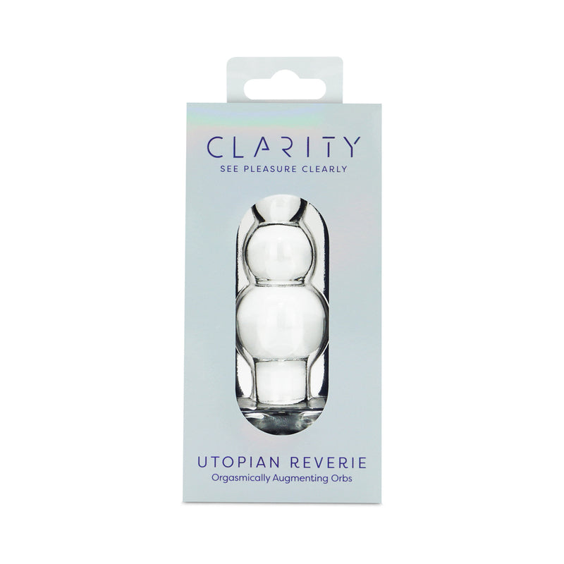 Clarity Utopian Reverie Glass Dildo by Creative Conceptions LLC