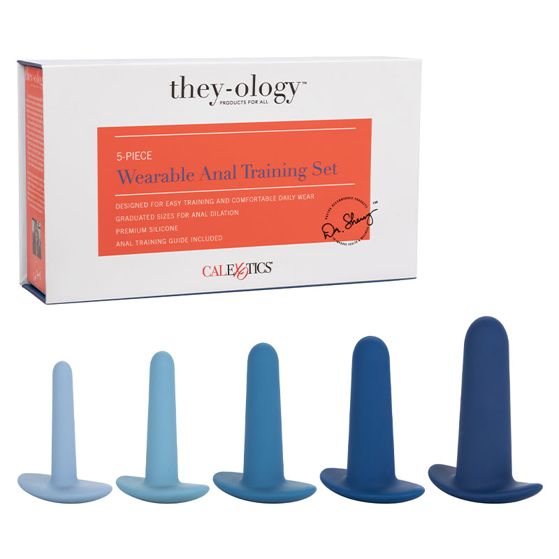 They-ology 5-Piece Wearable Anal Training Set by California Exotic Novelties