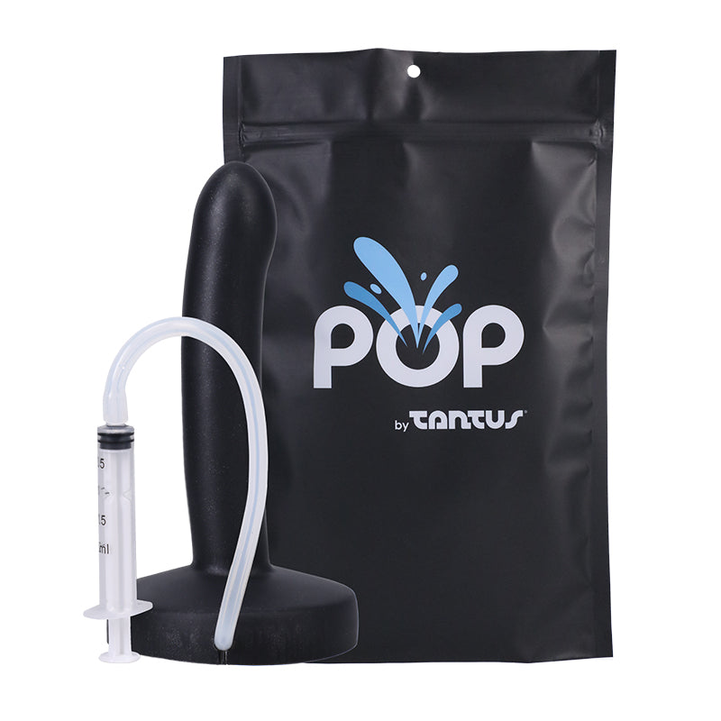 Tantus POP Slim Squirting Dildo Midnight (Bag) by Tantus