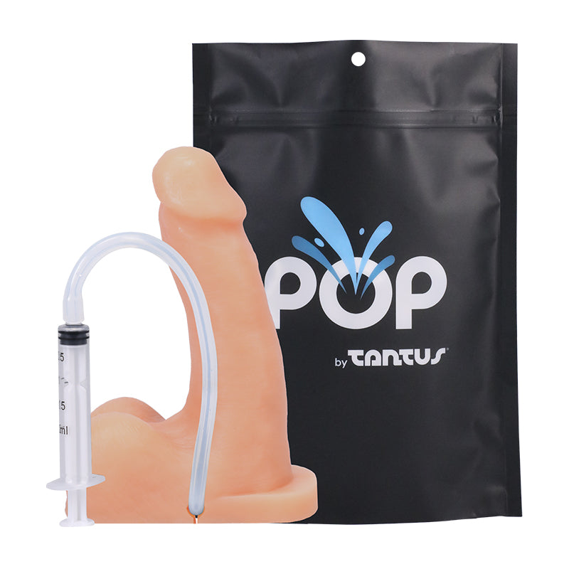 Tantus POP n' Play Squirting Packer Cream (Bag) by Tantus