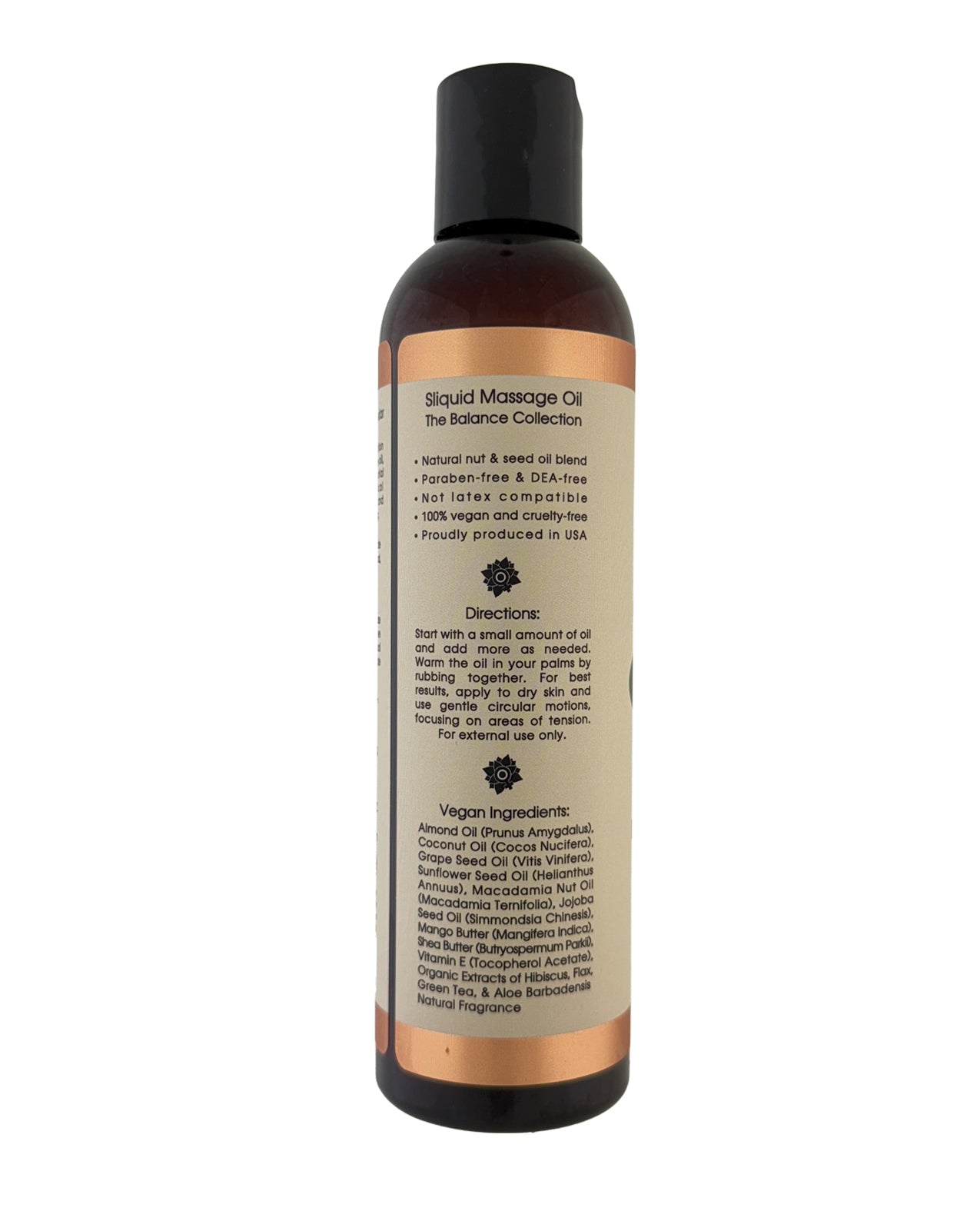 Sliquid Balance Massage Oil - 8.5 oz Cedar Mint by Sliquid