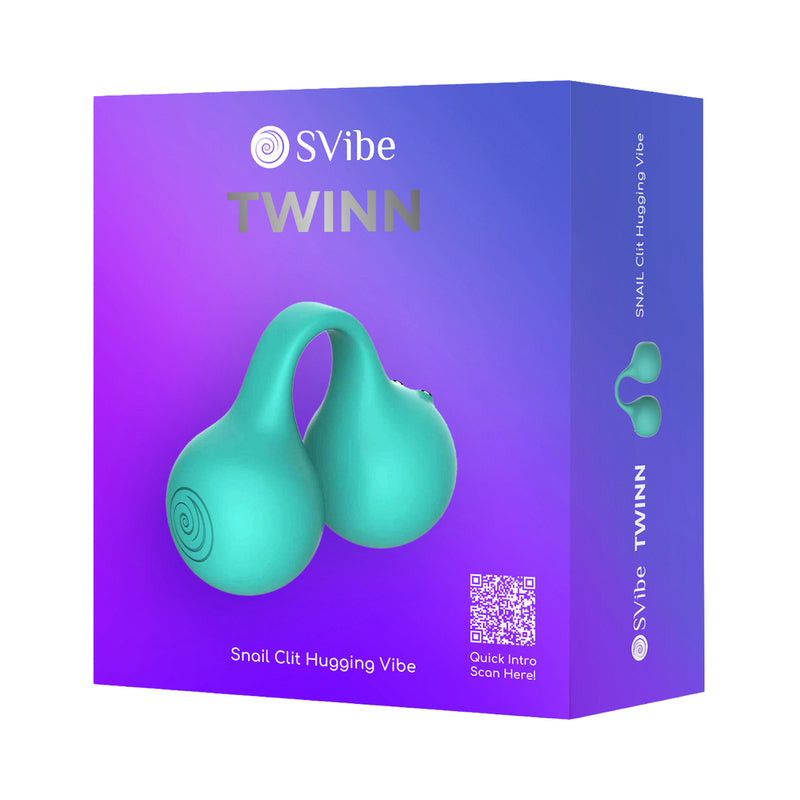 SVibe Snail Twinn Finger Vibrator Tiffany (App) by Amoreo Europe SL