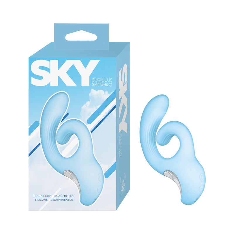Sky Cumulus Swirl G-Spot Blue by Nasstoys