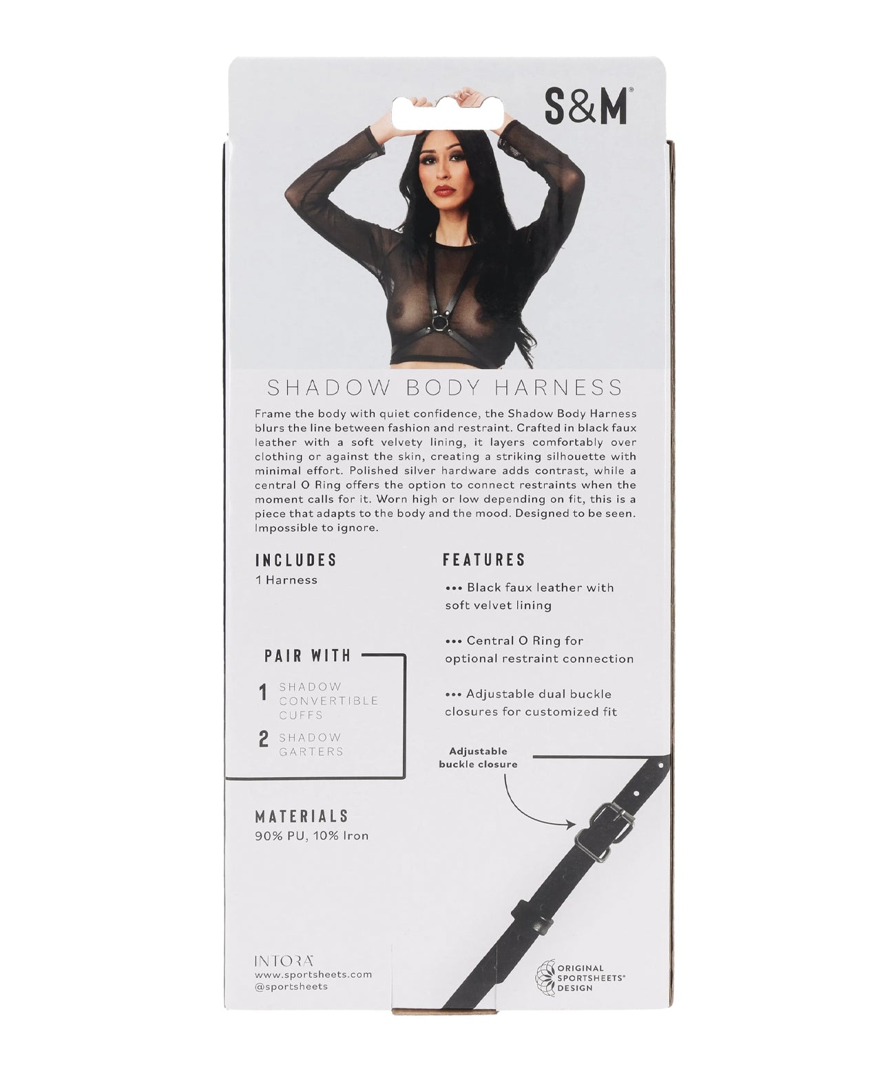 Sex & Mischief Shadow Body Harness