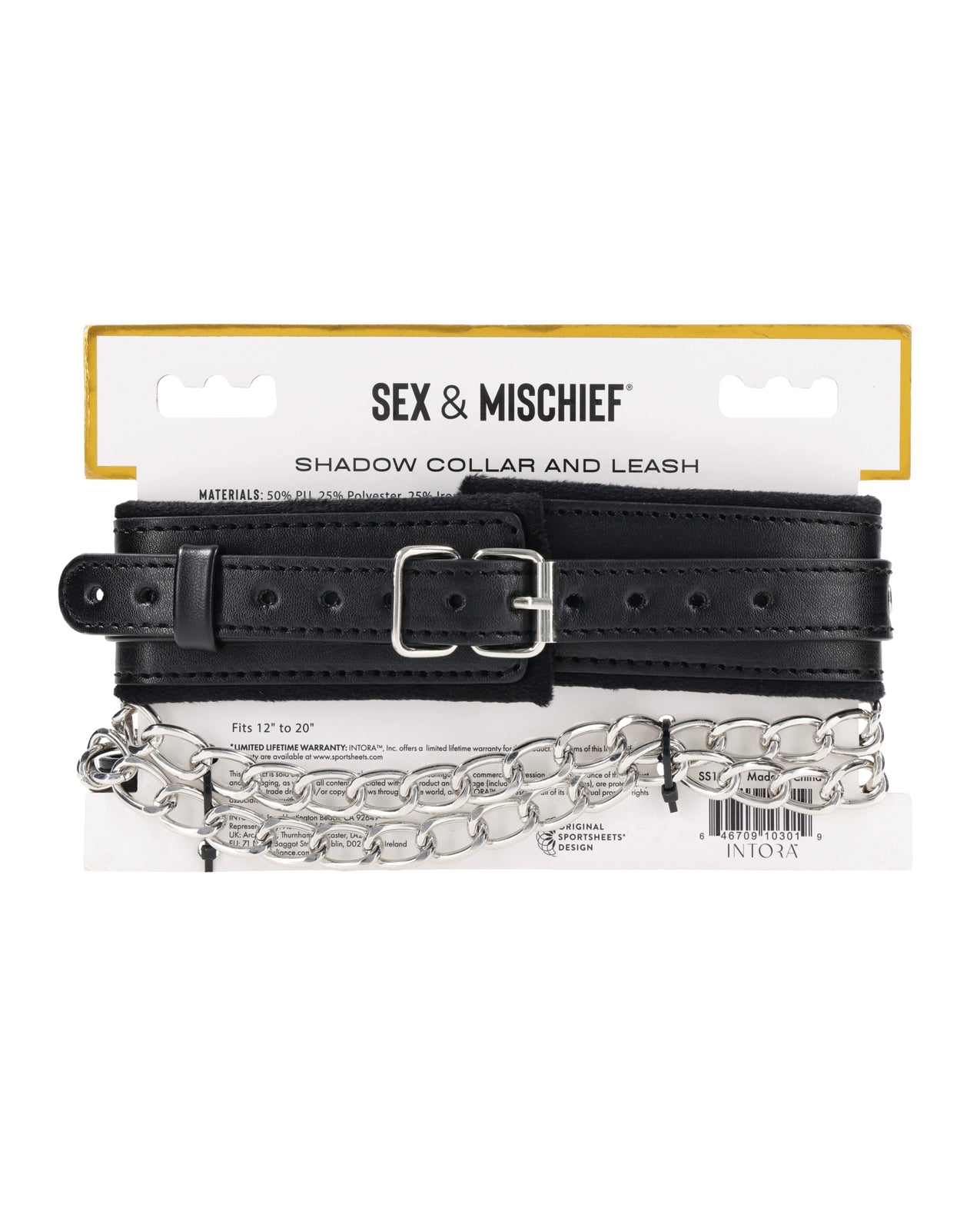Sex & Mischief Shadow Collar & Leash