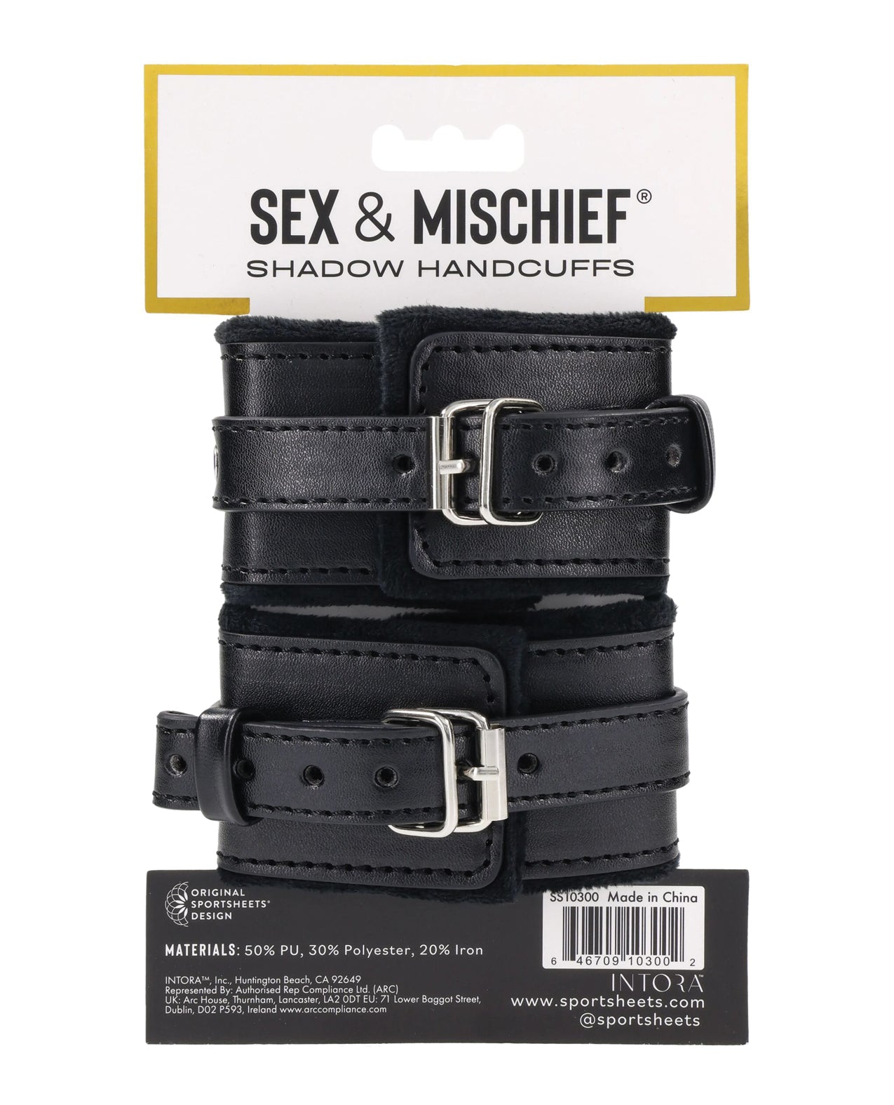Sex & Mischief Shadow Handcuffs