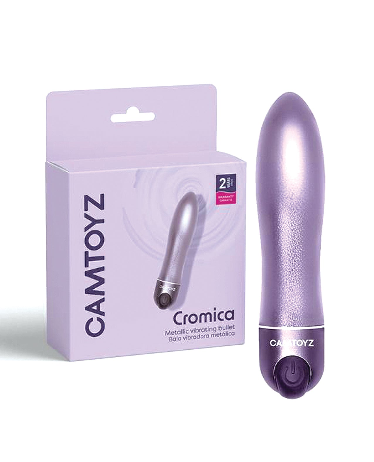 Camtoyz Cromica Vibrating Bullet - Metallic Purple by Savage Me