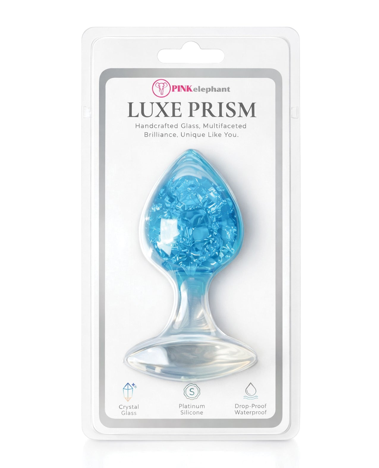 Luxe Prism Large Plug - Blue by Pinkelephant