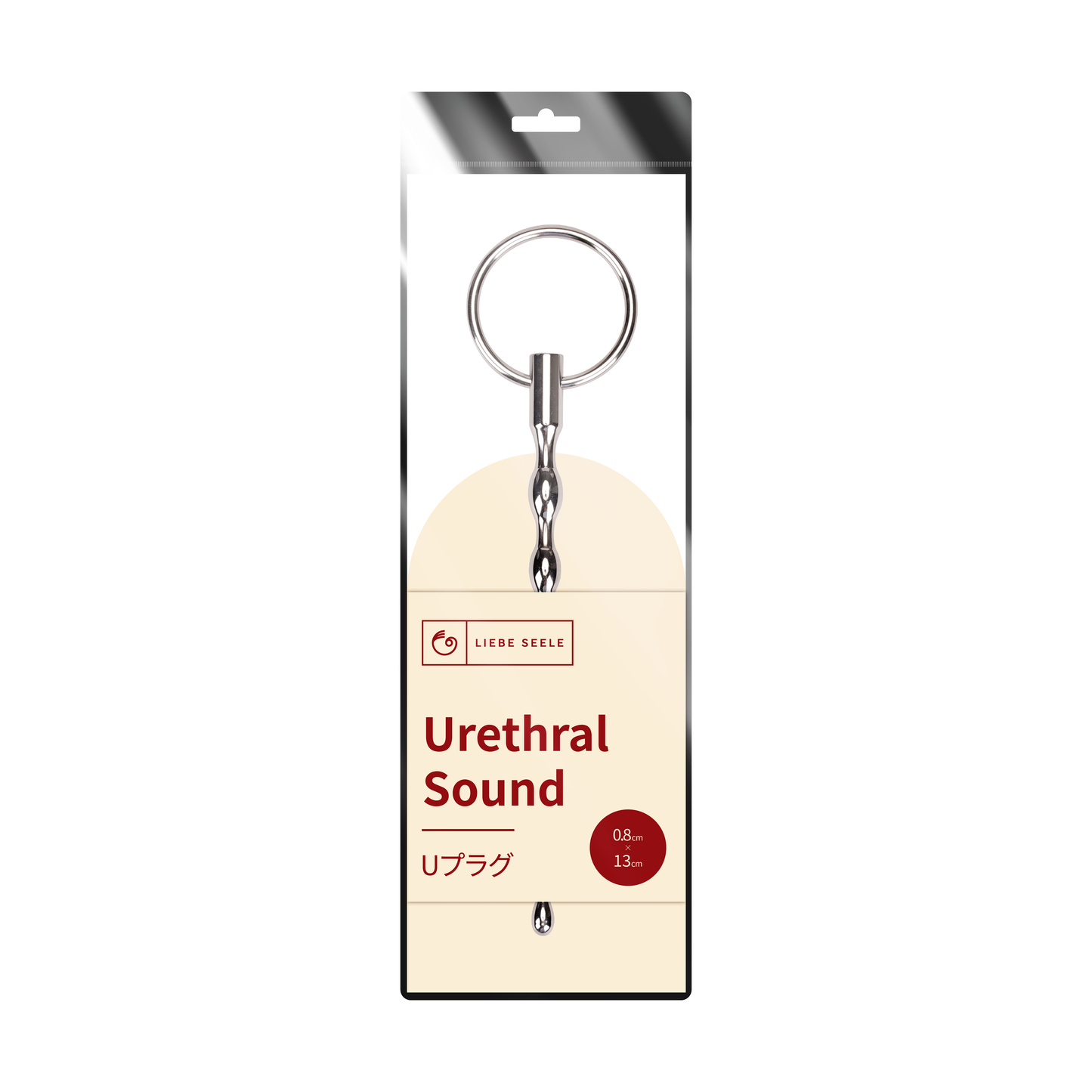 Penis Plug Beaded Stainless Steel Urethral Sound Dilator by Liebe Seele