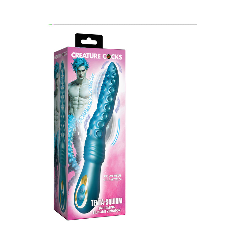 XR LLC Creature Cocks Tenta-Squirm Squirming Silicone Vibrator - AH911 by XR LLC