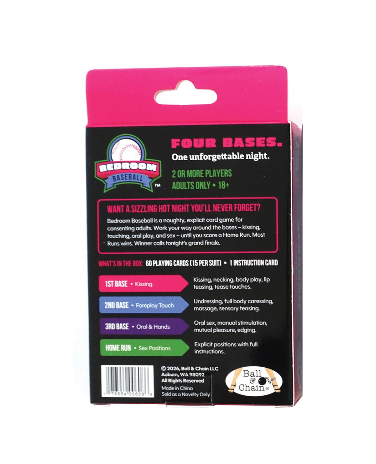 Bedroom Baseball Card Game by Ball & Chain