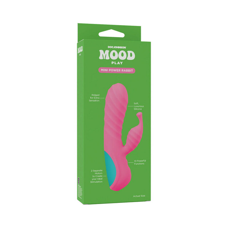 Mood Play Mini Power Rabbit Pink by Doc Johnson