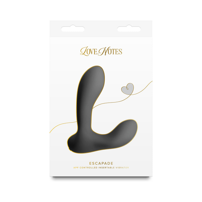Love Notes Escapade Black App-Controlled by New Sensations Novelties Inc.