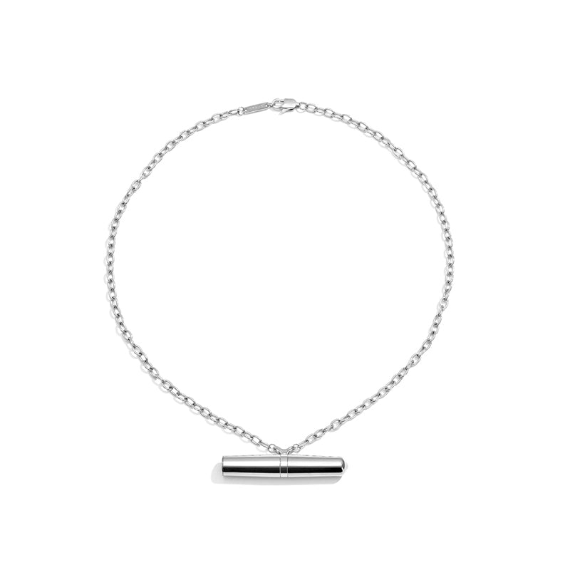 Crave Tease Necklace Silver by Crave Innovations
