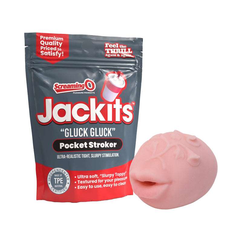 Screaming O Jackits Gluck Gluck Pocket Stroker by Screaming O