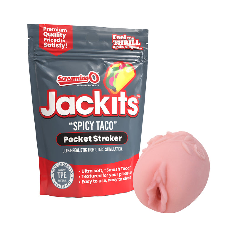Screaming O Jackits Spicy Taco Pocket Stroker by Screaming O