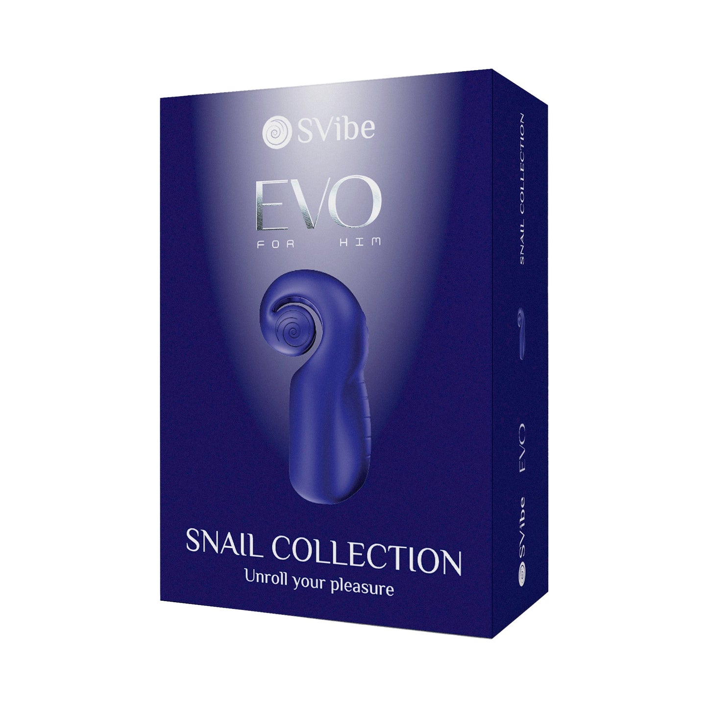 Snail Vibe SVibe Evo Rechargeable Masturbator Navy by Amoreo Europe SL