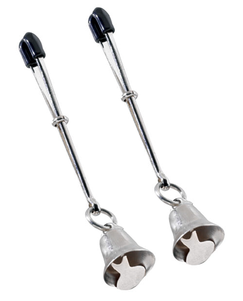 Spartacus Adjustable Tweezer Nipple Clamps w/Bells by Spartacus