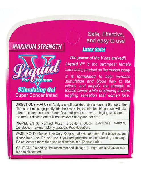 Liquid V Female Stimulant - Pillow Box of 3 by Body Action Products