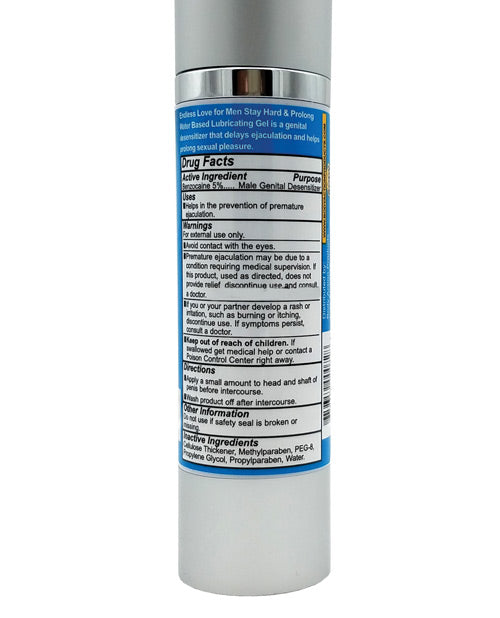 Endless Love For Men Stayhard & Prolong Lubricant - 1.7 oz by Body Action Products