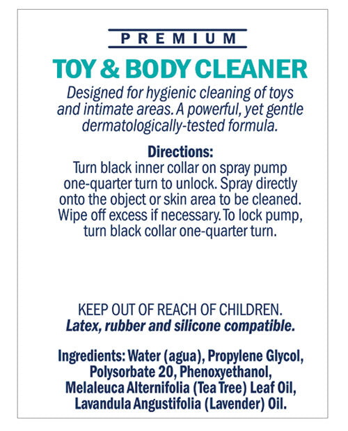 Swiss Navy Toy & Body Cleaner - 6 oz Bottle by M.D. Science Lab