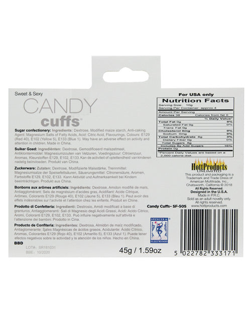 Candy Cuffs by Hott Products