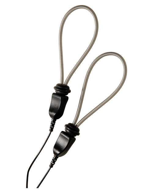ElectraStim Accessory - Metallic Adjustable Cock Loops by Cyrex Ltd.