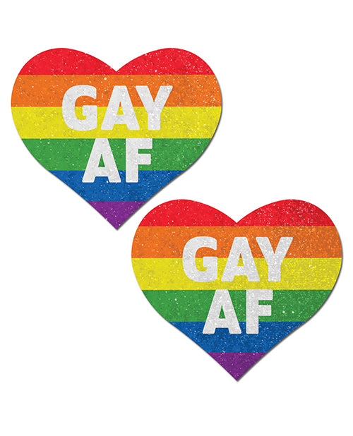 Pastease Premium Gay AF - Rainbow O/S by Pastease