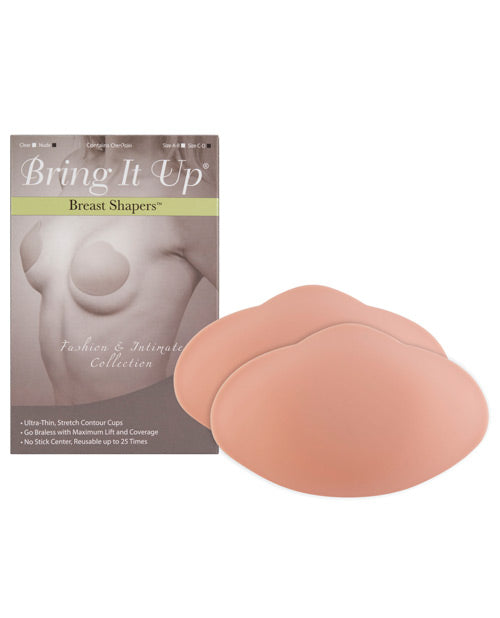 Bring it Up Breast Shapers - Nude C/D Cup 25 or More Uses by Bring It Up