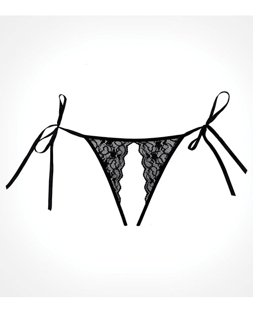 Adore Lolita Panty Black O/S by Allure Lingerie Lp
