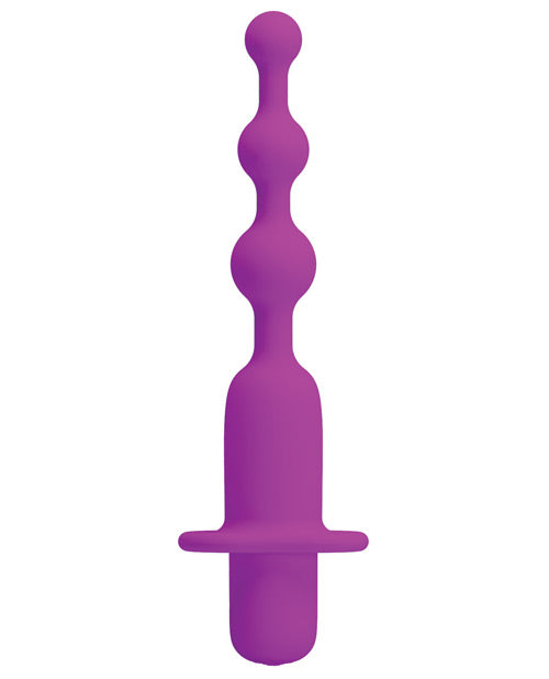 Pretty Love Hermosa Anal Beads Vibrator - 12 Function Fuchsia by Liaoyang Baile Health Care Produ