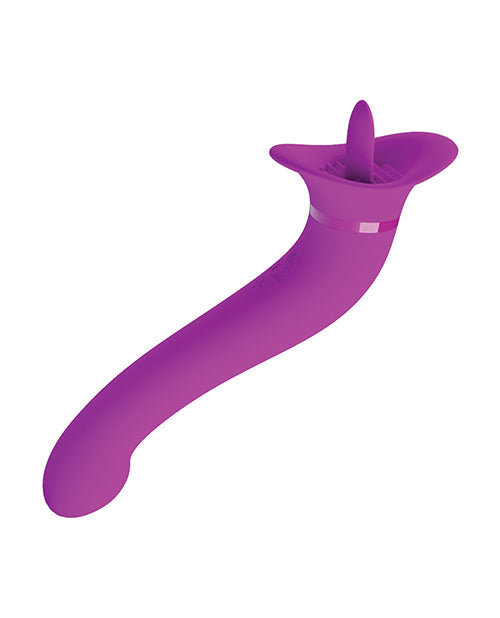 Pretty Love Faust Licking Trumpet - Fuchsia by Liaoyang Baile Health Care Produ