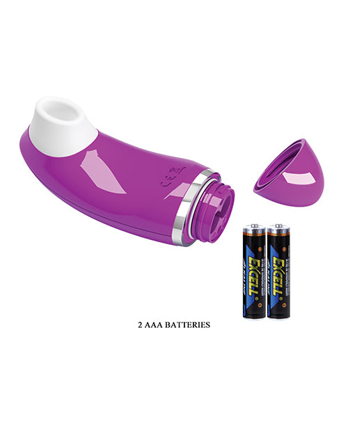 Pretty Love Romance Ivan Sucking Clitoral Massager - Fuchsia by Liaoyang Baile Health Care Produ