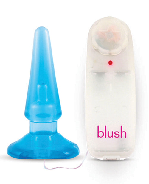 Blush B Yours Basic Anal Pleaser - Blue by Blush Novelties