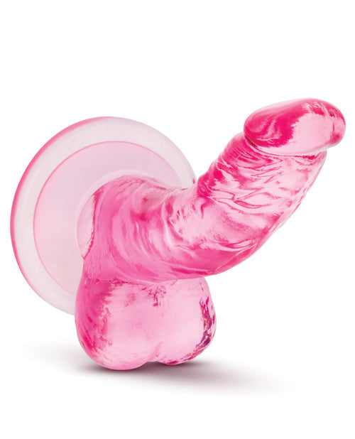 Blush Naturally Yours 4" Mini Cock - Pink by Blush Novelties