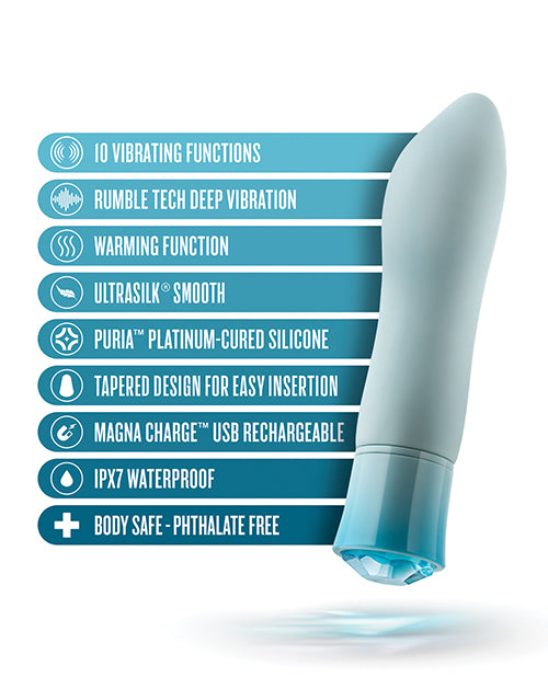 Blush Oh My Gem Ardor - Aquamarine by Blush Novelties
