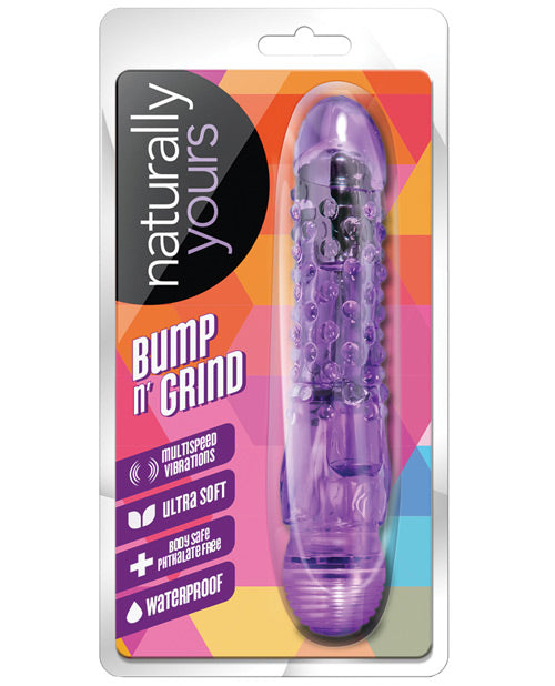 Blush Naturally Yours Bump N Grind - Purple by Blush Novelties