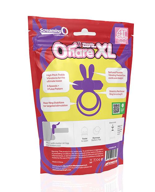 Screaming O 4T Ohare XL - Grape by Bushman Products