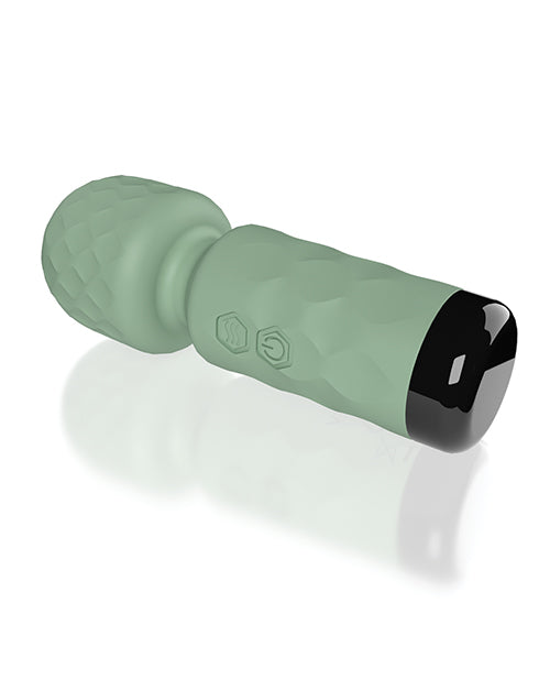 Screaming O Cuties Winny Vibrating Mini Wand - Sage Green by Bushman Products