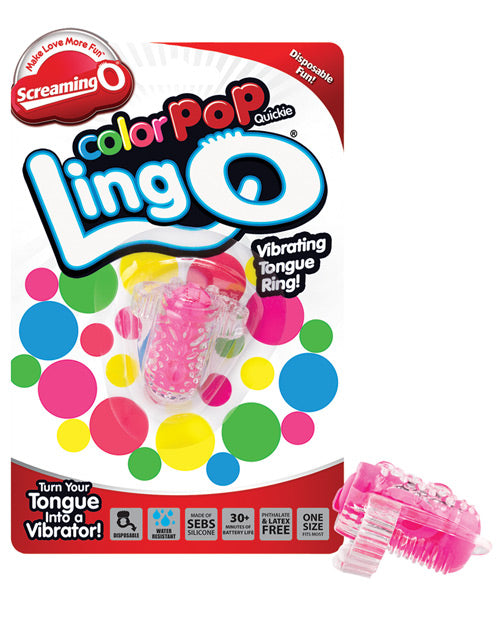 Screaming O Color Pop Quickie Lingo by Bushman Products