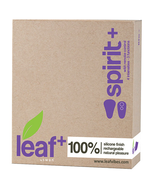 Leaf Plus Spirit w/Remote Control - Purple by B.M.S. Enterprises