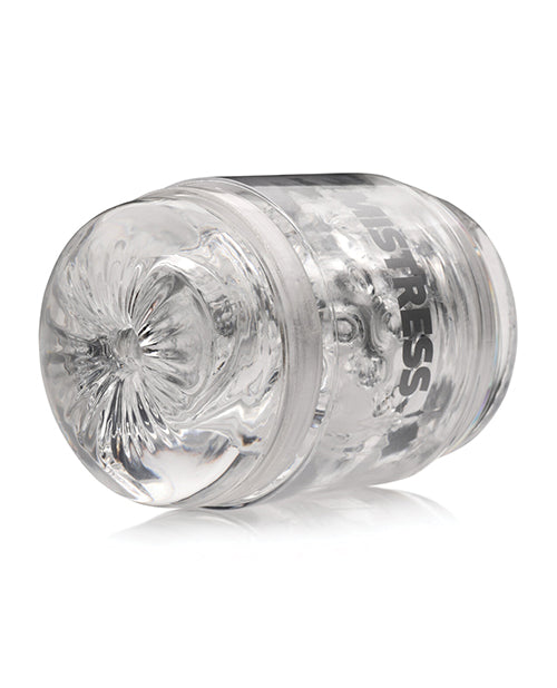 Curve Toys Mistress Double Shot Pussy & Ass Mini Masturbator - Clear by Curve Toys C/o Xr