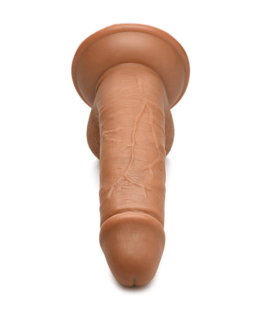 Curve Toys Fantasy Jock Soccer Sam 7" Dildo w/Balls - Dark by Curve Toys C/o Xr