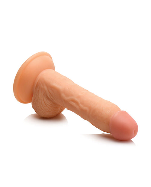 Curve Toys Fantasy Jock Wrestling Wayne 7" Dildo w/Balls - Light by Curve Toys C/o Xr