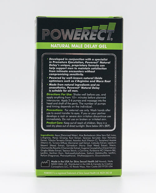 Powerect Natural Delay Serum - 30 ml by Creative Conceptions