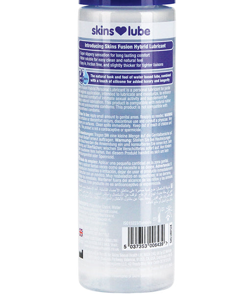 Skins Fusion Hybrid Silicone & Water Based Lubricant - 4.4 oz by Creative Conceptions